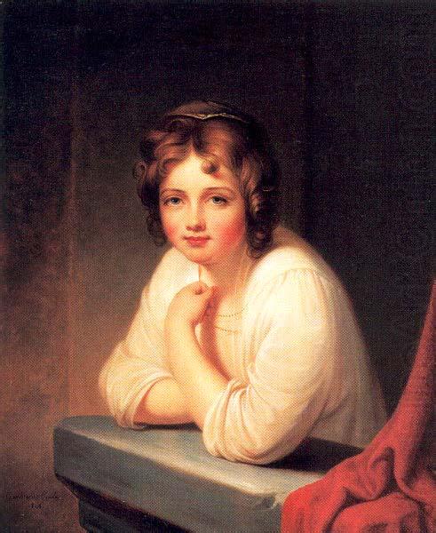 Rembrandt Peale Girl at a Window china oil painting image